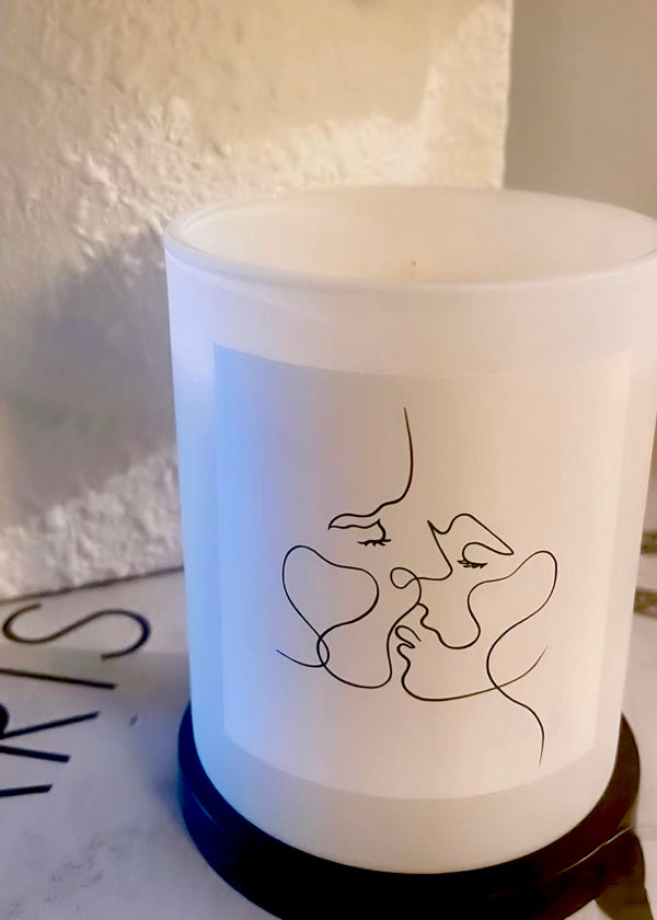 The Love Candle: fine line art  SPECIAL OFFER & FREE SHIPPING