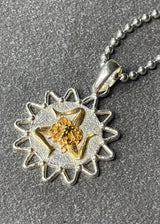 The Trinacria Pendant Necklace FREE SHIPPING