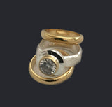 Two-tone Perla Ring