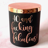 Effing Fabulous Milestone Birthday Candles *FREE SHIPPING